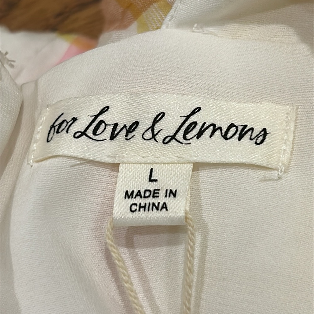 For Love & Lemons Rue Gingham Mini Dress - Picture 11 of 15